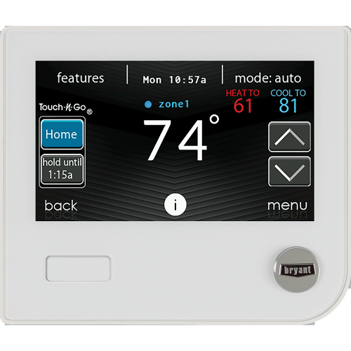 Bryant SYSTXBBWEC01-B Thermostat.